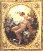 Anne-Louis Girodet-Trioson, Madeomiselle Lange as Danae